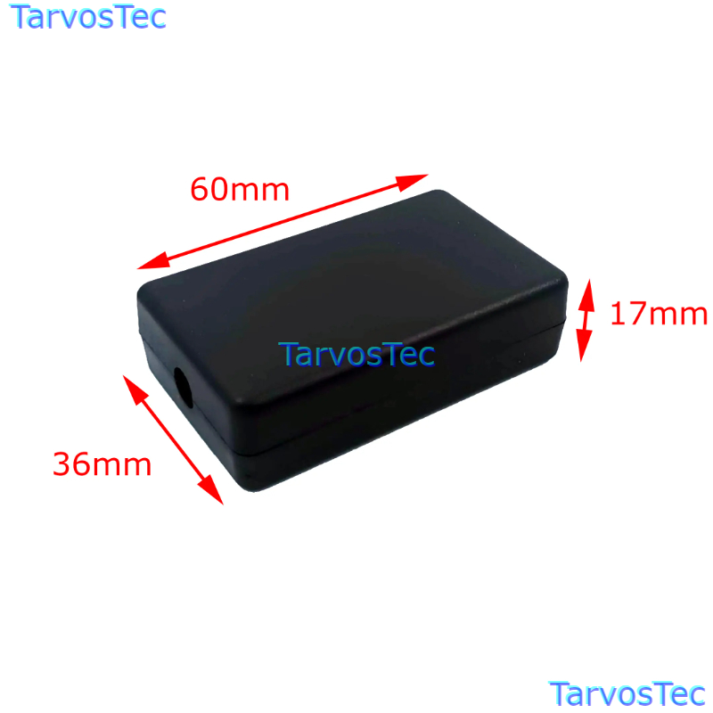 CAJA DE PLASTICO H17 NEGRO