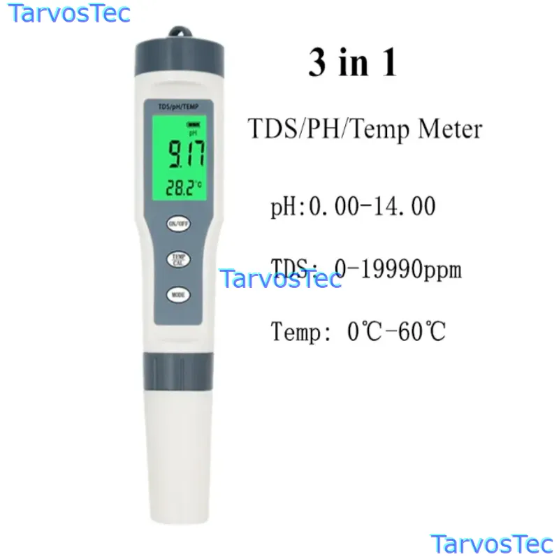 MEDIDOR DIGITAL DE PH PARA ALIMENTOS (MULTIFUNCIONAL)