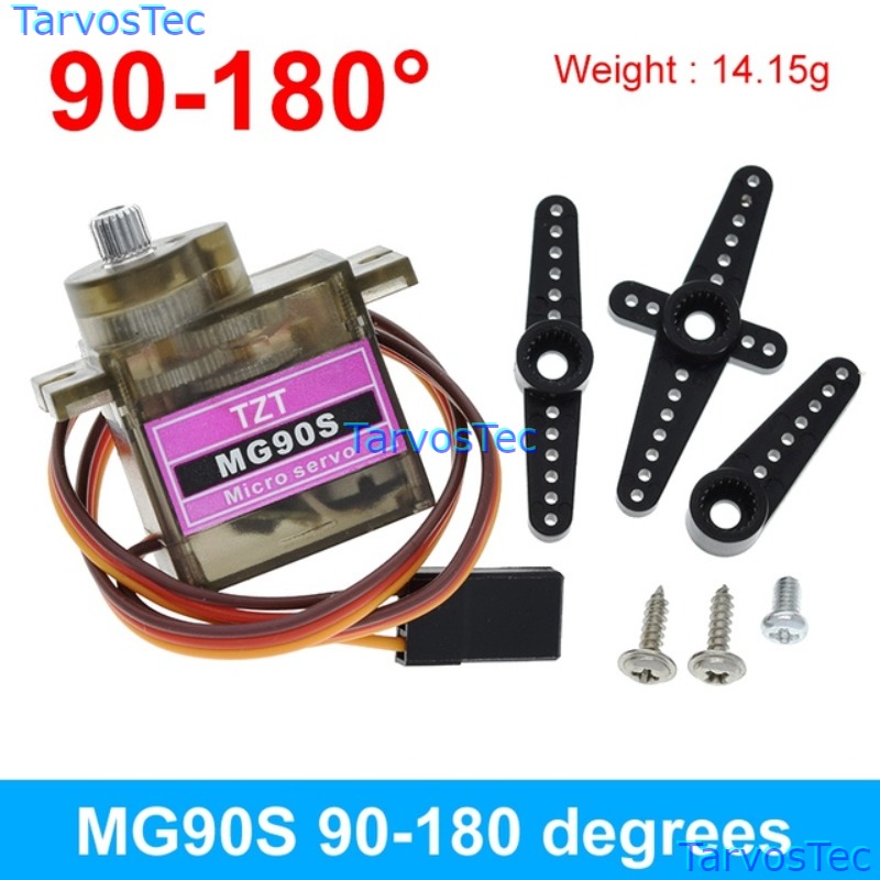 SERVOMOTOR MG90S 90-180 DEGREE